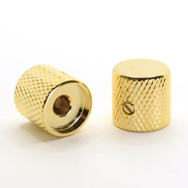 Folsom Flat Top Tele Knobs in Gold, Set of 2