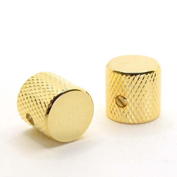 Folsom Flat Top Tele Knobs in Gold, Set of 2