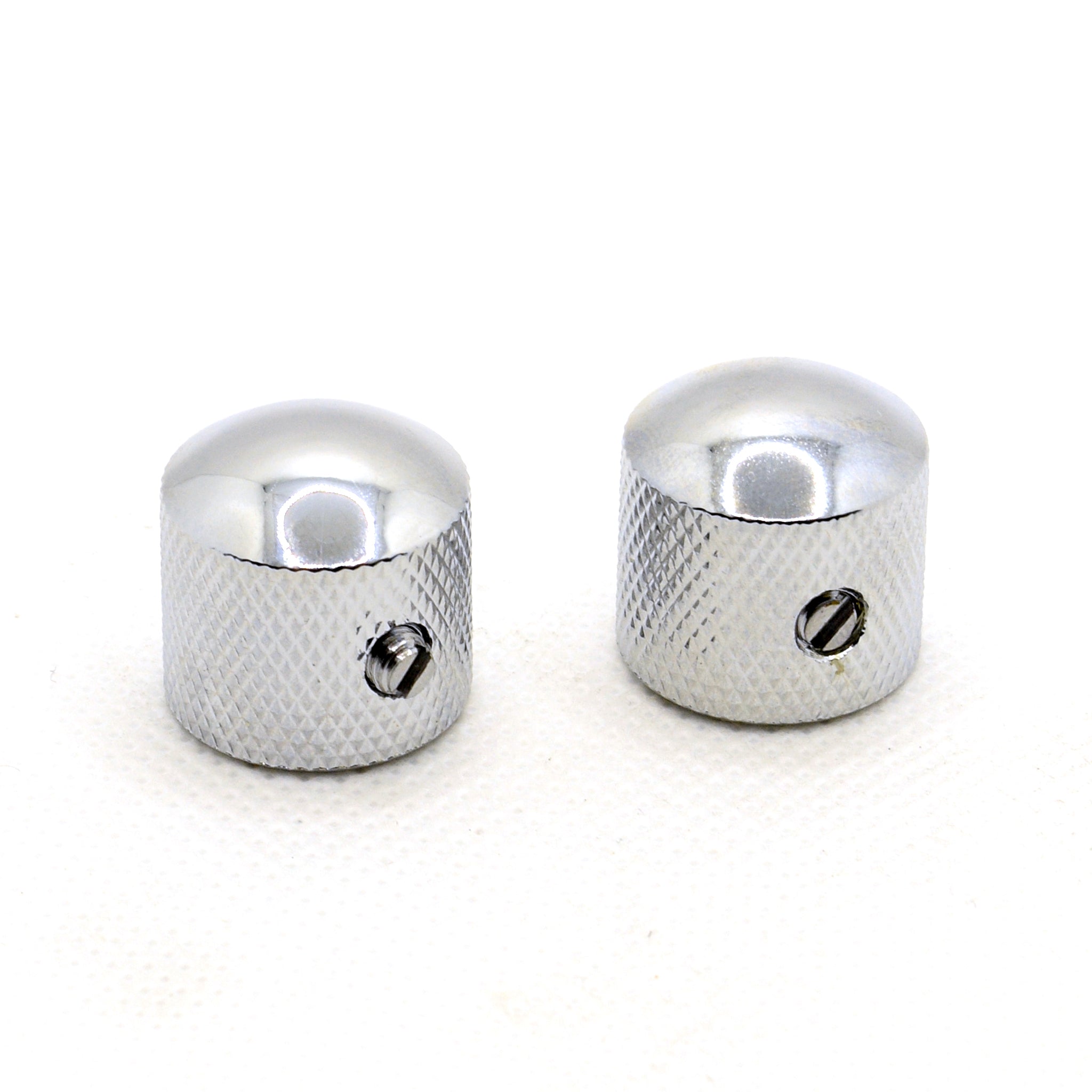 The Pomona Chrome Dome Knob Set of 2