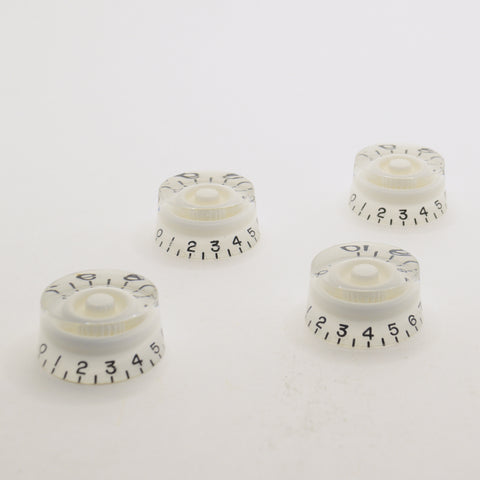 White Speed Knob Set of 4 (Blemished)