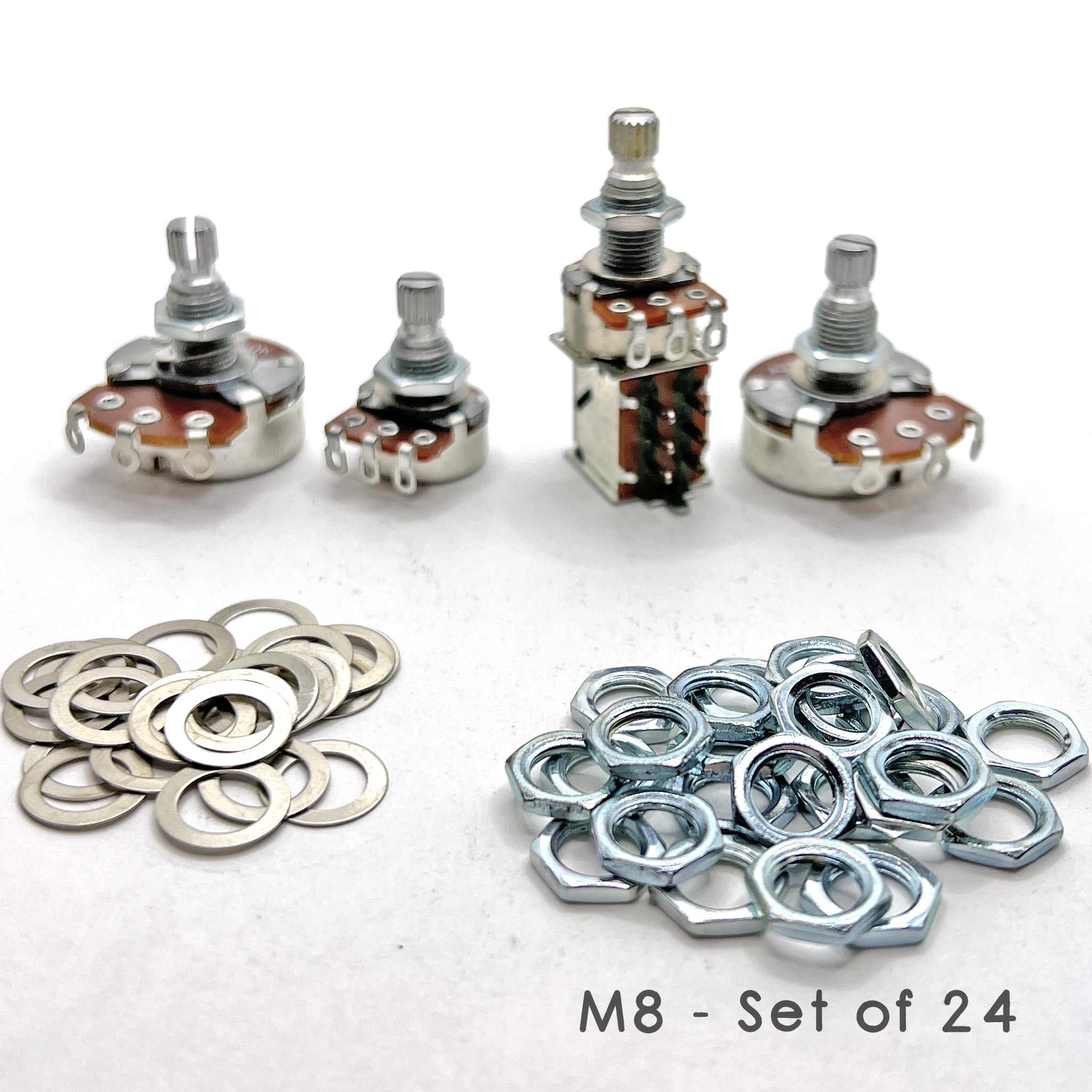 Metric Nut And Washer Kits for Potentiometers and Jacks