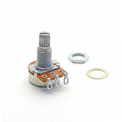 Alpha Potentiometer A250K 9mm Shaft Audio Taper Mini Pot