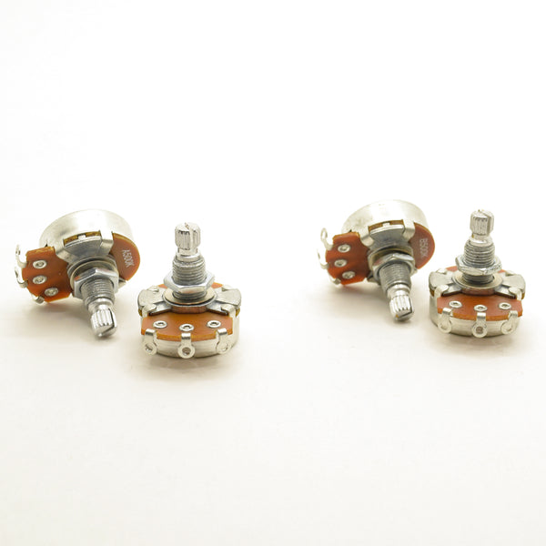 Alpha Potentiometer Set of 2 A500K + 2 B500K Pots
