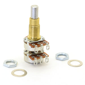 Alpha Potentiometer A500K/A250K Concentric Stacked Dime Size Pot