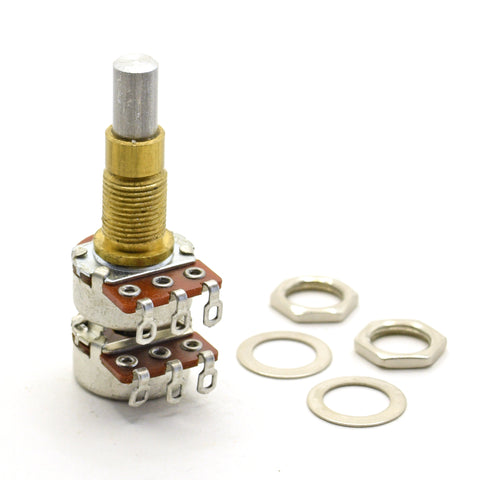 Alpha Potentiometer B250K Concentric Stacked Dime Size Pot