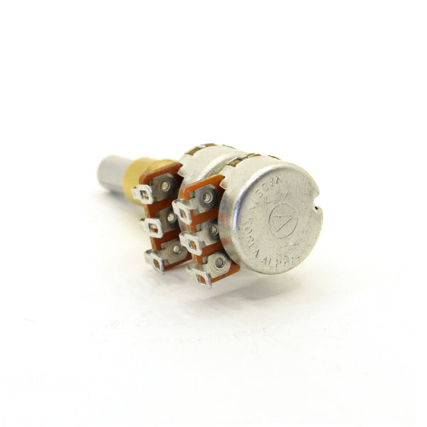 Alpha Potentiometer B50K Concentric Stacked Dime Size Pot