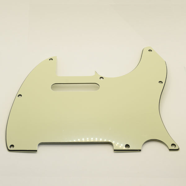 Mint Green Tele Style Pickguard 8-Screw 3-Ply