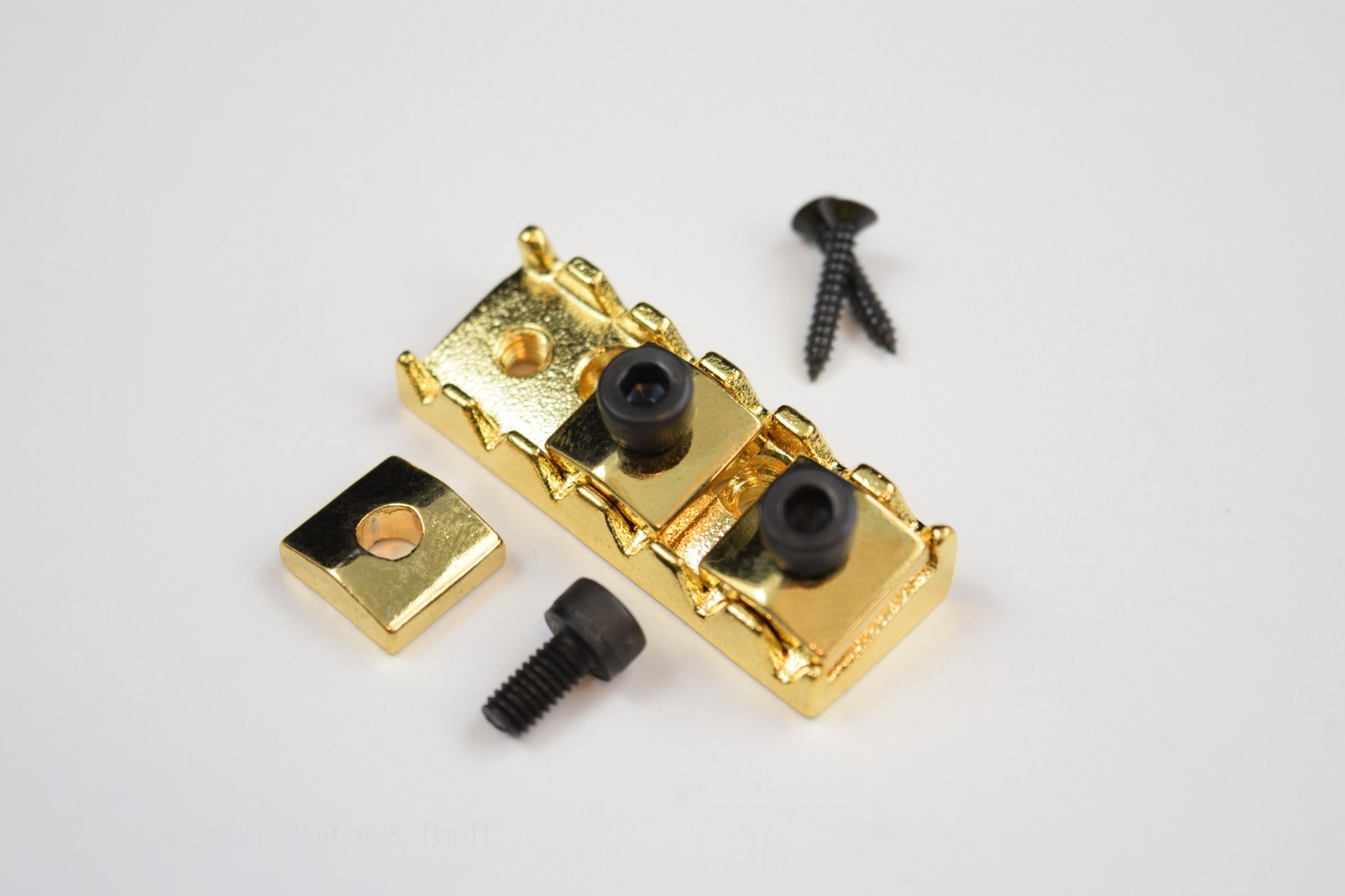 43mm Gold Locking Nut Kit Floyd Rose Licensed
