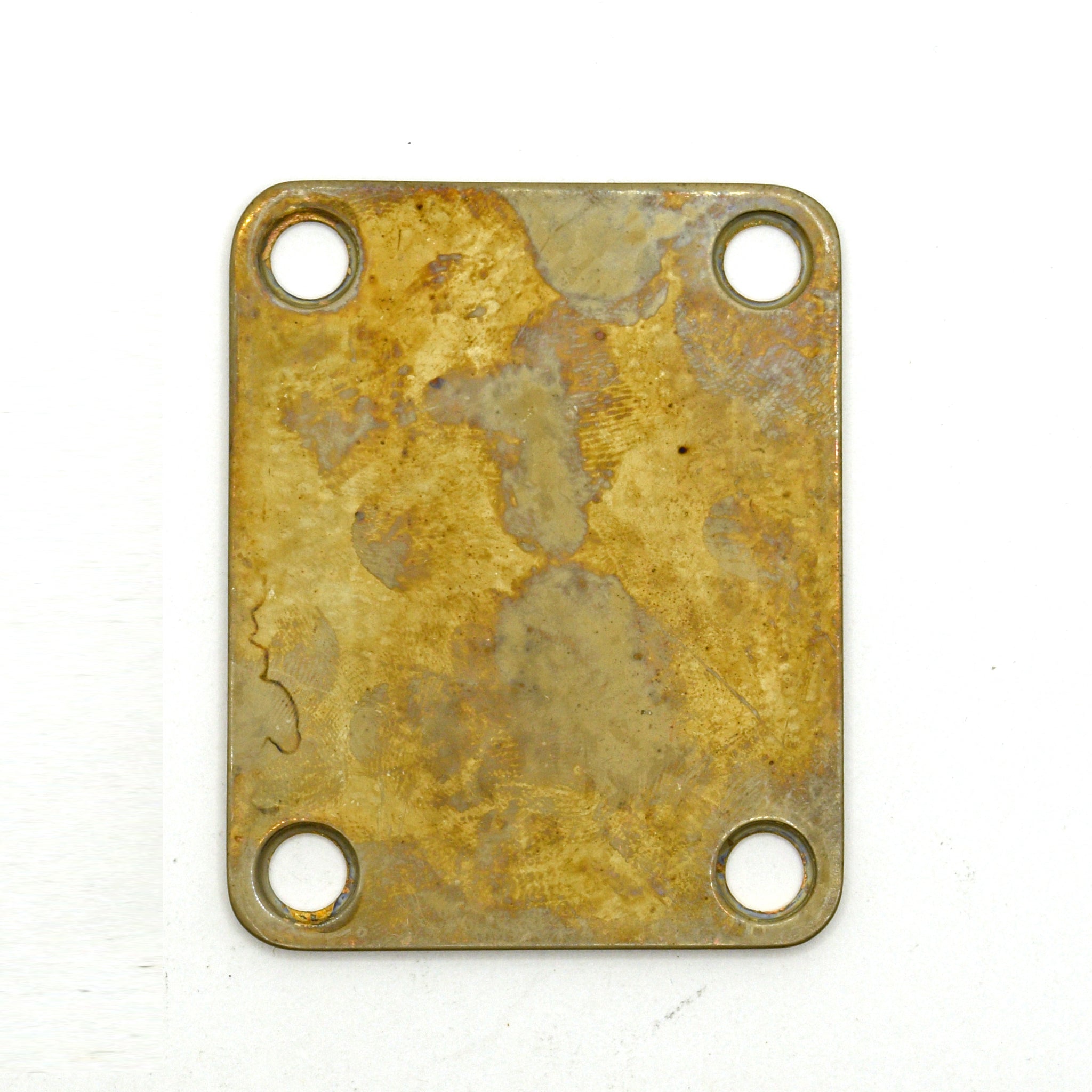 Relic Guitar Neck Plate #6