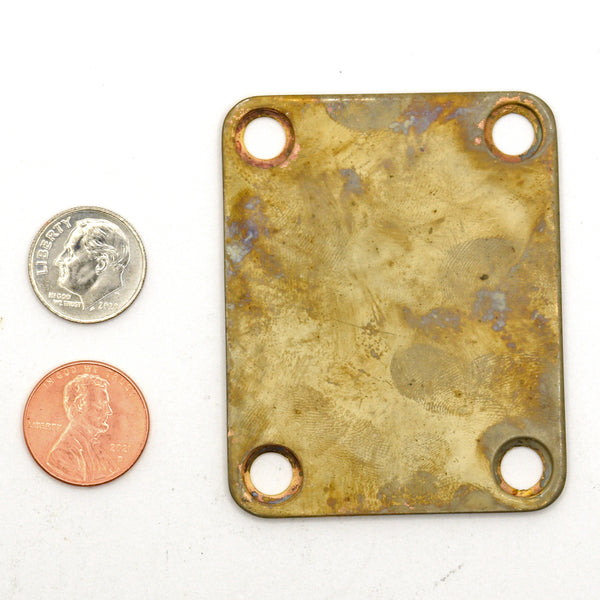 Relic Guitar Neck Plate #10