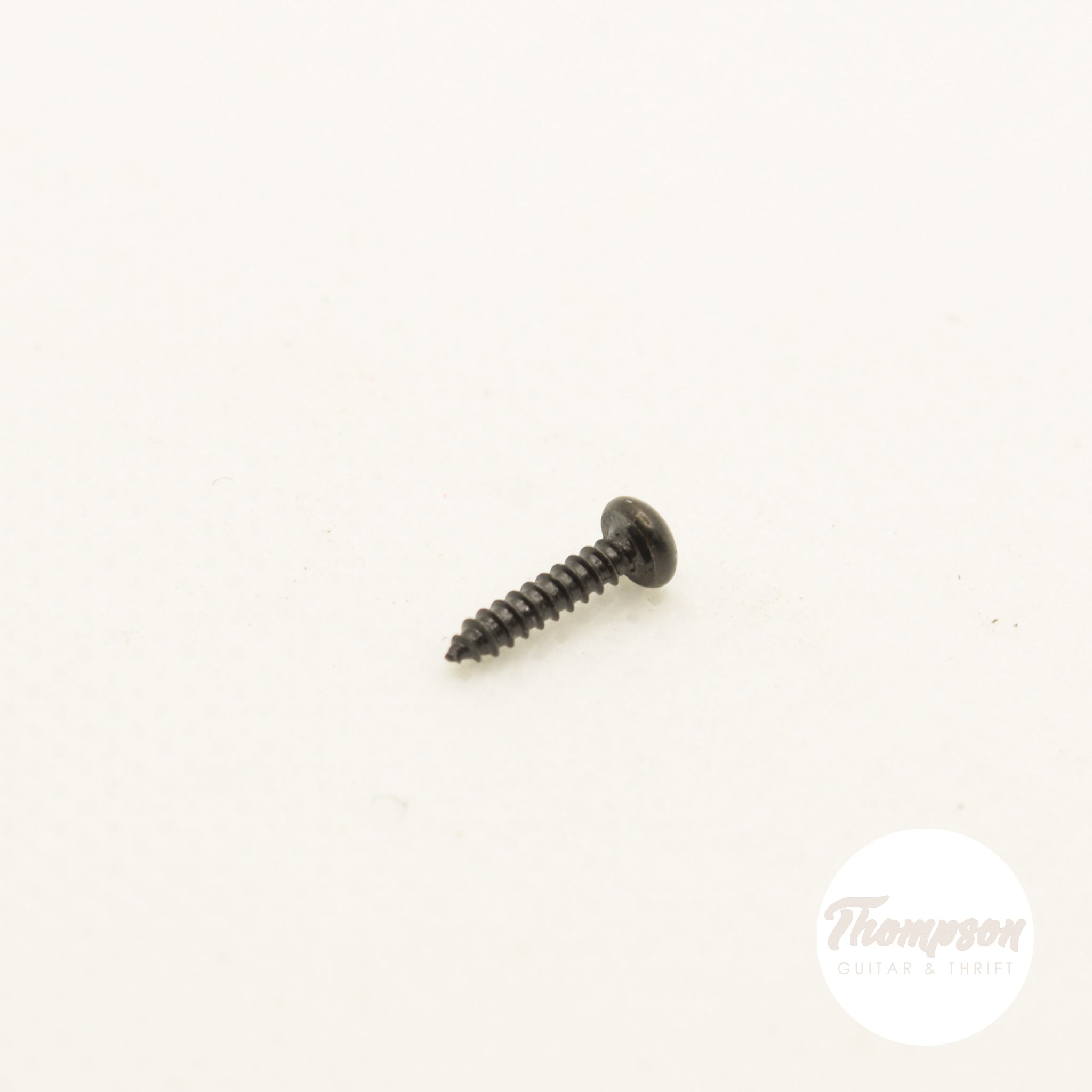 Black Steel Tuner Screws 2mm x 9.5mm Set of 12