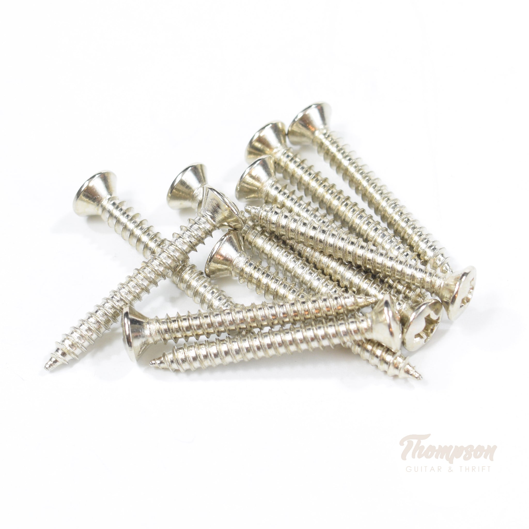 Nickel Steel Bridge and Strap Pin Screws 3mm x 25mm
