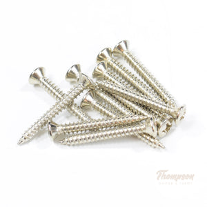 Nickel Steel Bridge and Strap Pin Screws 3mm x 25mm
