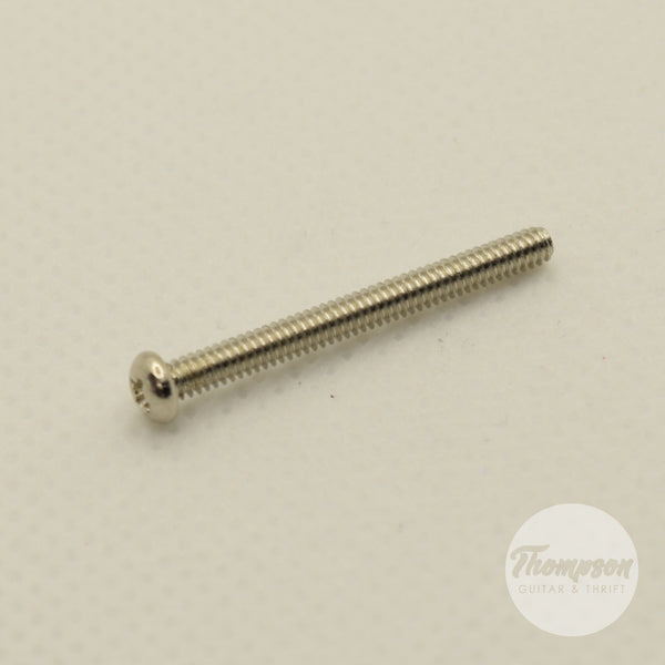 Chrome Steel Humbucker Pickup Mounting Screws 2.3mm x 26mm