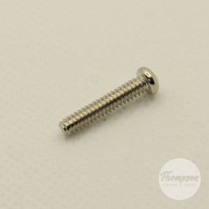 Chrome Steel Switch/Pickup Screws 6mm x 18mm