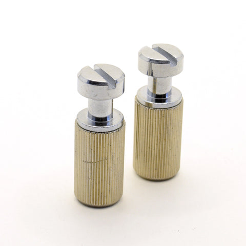 Tailpiece Stud and Anchor Insert USA 5/16 Thread in Chrome and Nickel