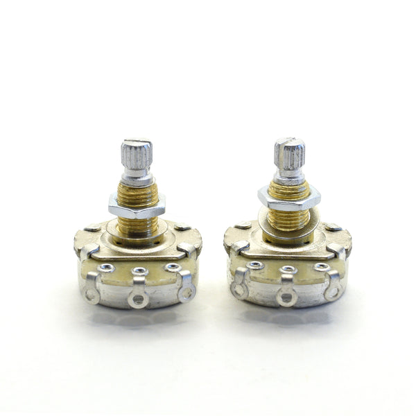 Alpha Potentiometer Brass Bushing A250K Audio Taper Pot