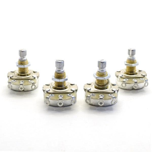 Alpha Potentiometer Brass Bushing A250K Audio Taper Pot