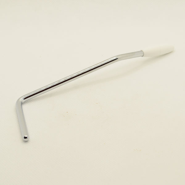 Genuine Wilkinson Drop-in 5mm Chrome Tremolo Arm w/White Tip