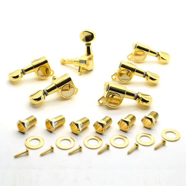 3x3 Gold Proline Self Locking Tuners Set of 6