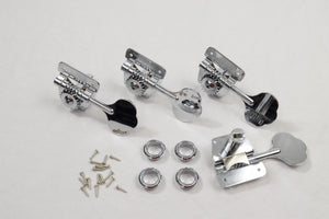 4 in line Chrome Wilkinson Bass Tuners