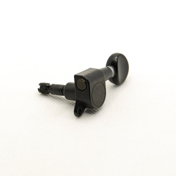 6 in line Black Proline Self Locking Tuners Set of 6