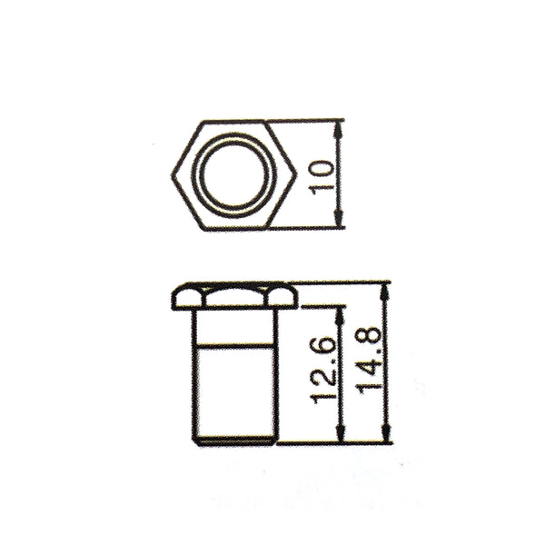 Import Guitar Bushing Replacement Kit - 10 mm