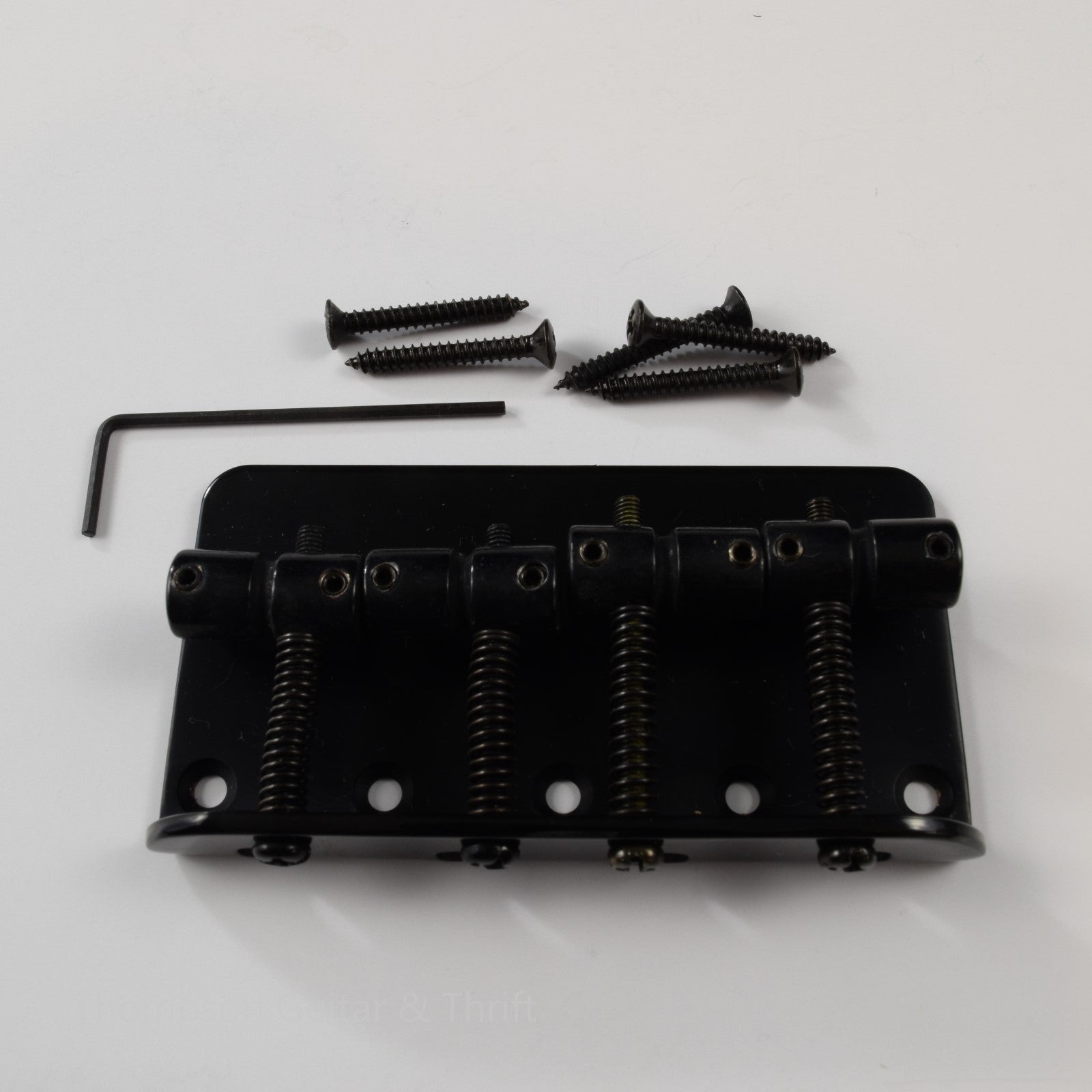 Standard Bass Bridge in Chrome, Black and Gold (NOS) (Blemished)