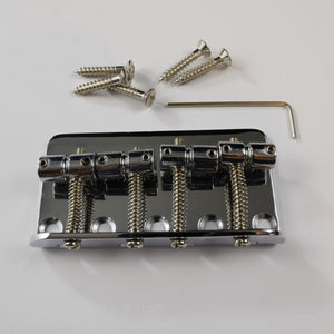 Standard Bass Bridge in Chrome, Black and Gold (NOS) (Blemished)